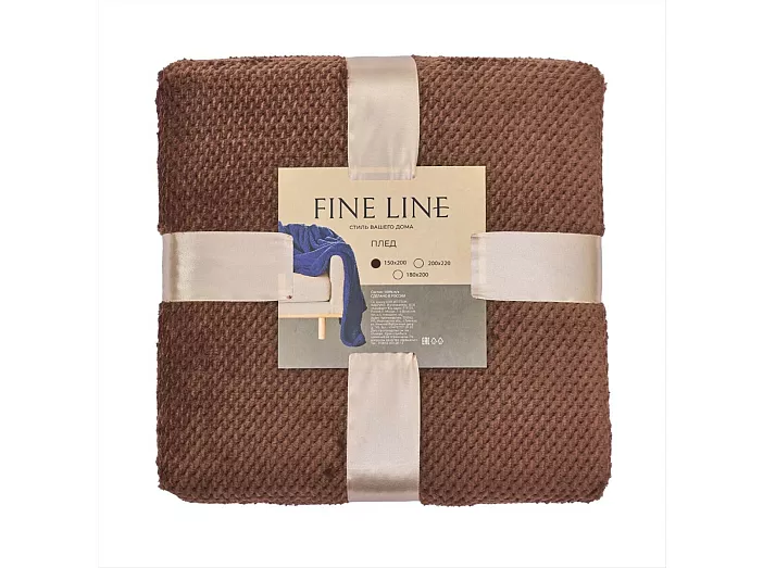 FINE LINE плед велсофт 1,8сп