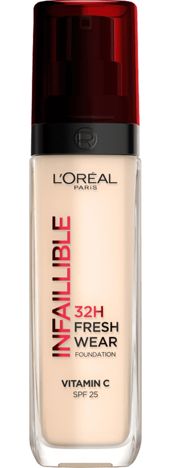 LOREAL крем тональный infaillible свежий тон 32ч т.10