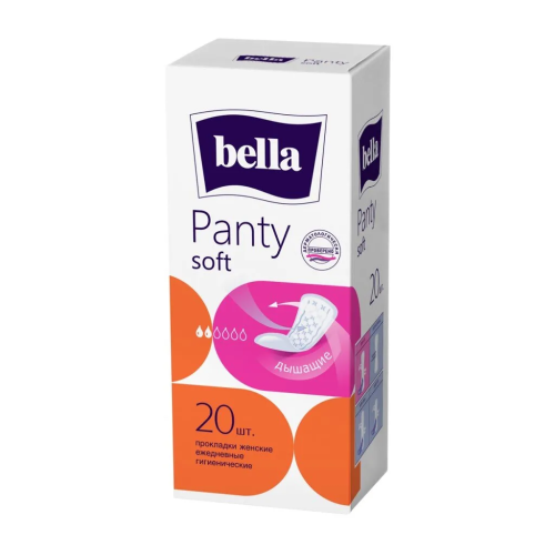 BELLA Panty soft прокладки ежедневные 20шт BE-021-RN20-098