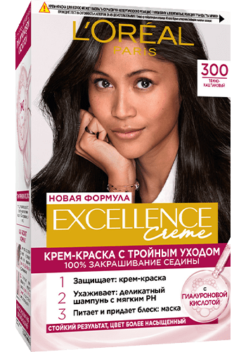 LOREAL EXCELLENCE краска д/волос т.300 т.каштан