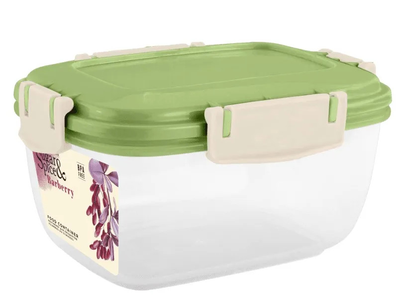 SUGAR&SPICE Barberry контейнер д/продуктов прямоугольный фисташка 0,45л