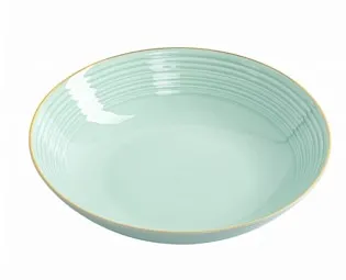 FIORETTA Fiesta цв.мятный тарелка суповая 22см TDP702