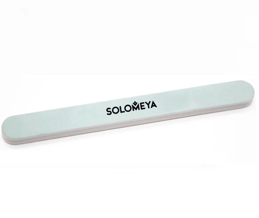 SOLOMEYA пилка-полировщик ултрамягкая д/ногтей 2-х сторонняя