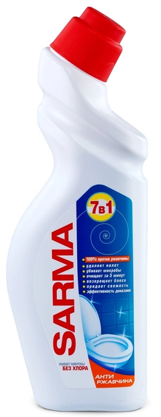 САРМА средство чистящее д/сантехники антиржавчина 750мл