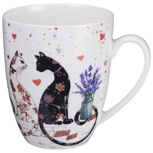 LEFARD Лавандовые Коты кружка 430мл 425-163