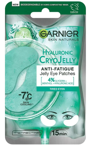 GARNIER SKIN NATURALS патчи д/области вокруг глаз тканевые эксперт/крио гель