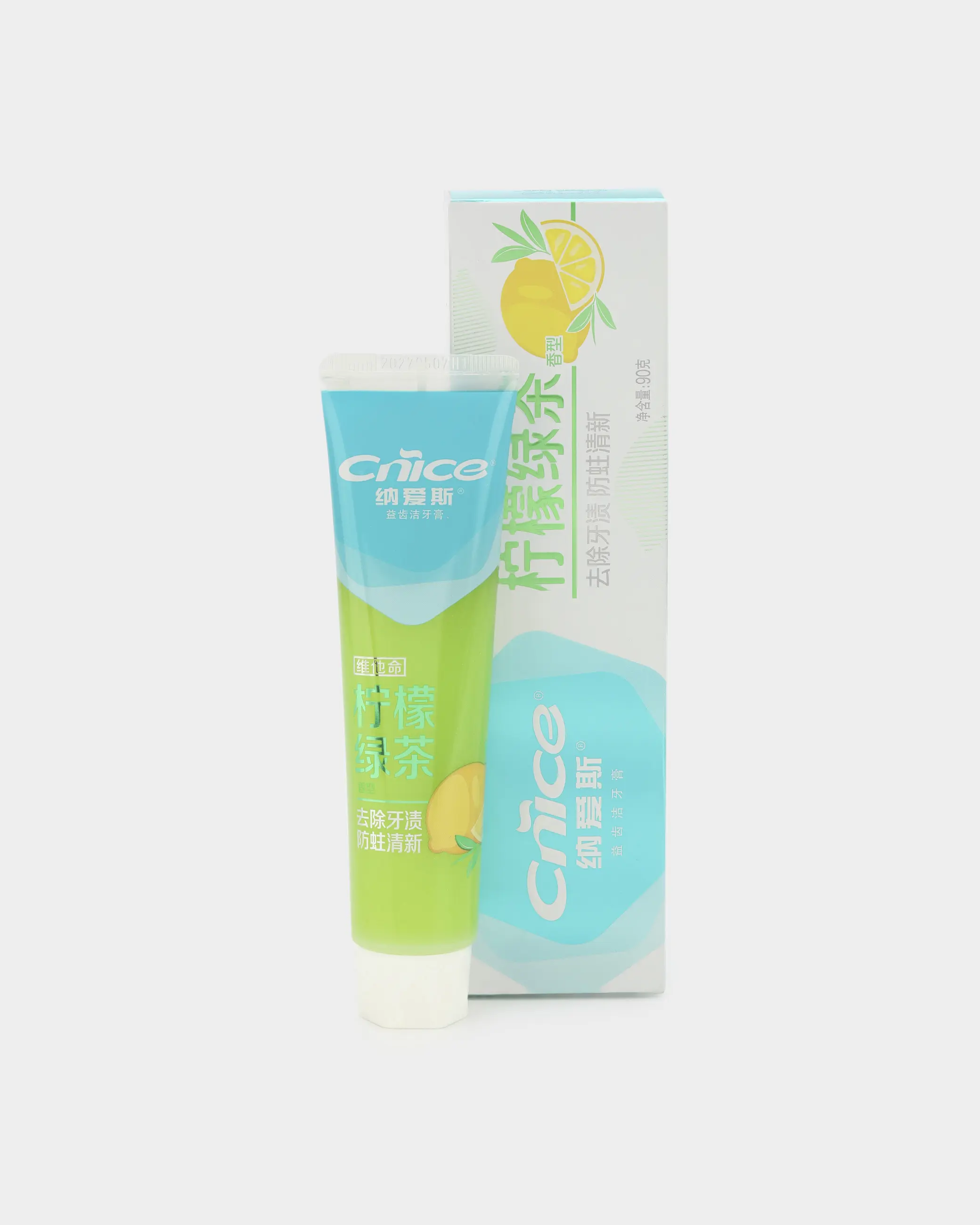 CNICE паста зубная д/защиты десен и зубов зеленый чай с лимоном 90мл