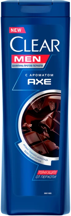 CLEAR MEN шампунь д/волос с ароматом axe 380мл