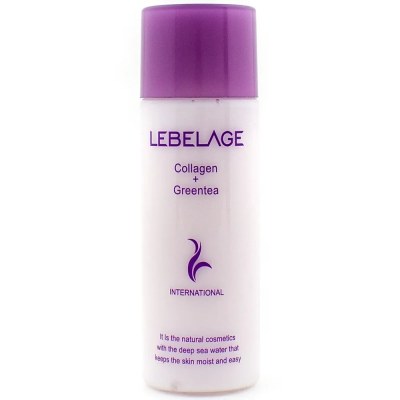 Lebelage Тонер для лица увлажняющий Collagen + Green Tea Moisture Skin, 30 мл