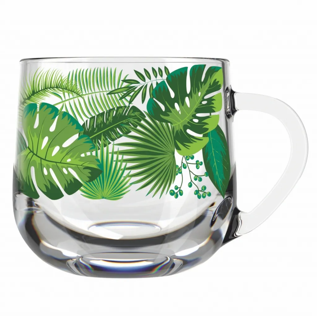 Кружка для чая "Грамине" 300мл. арт.122-Д (Тропики) 300мл.