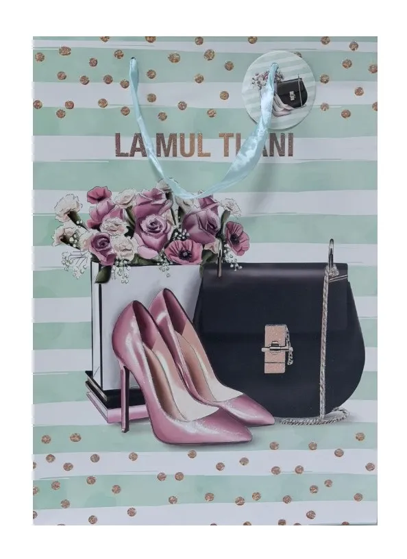 Пакет подарочный 30*42*12см женские штучки M0034L