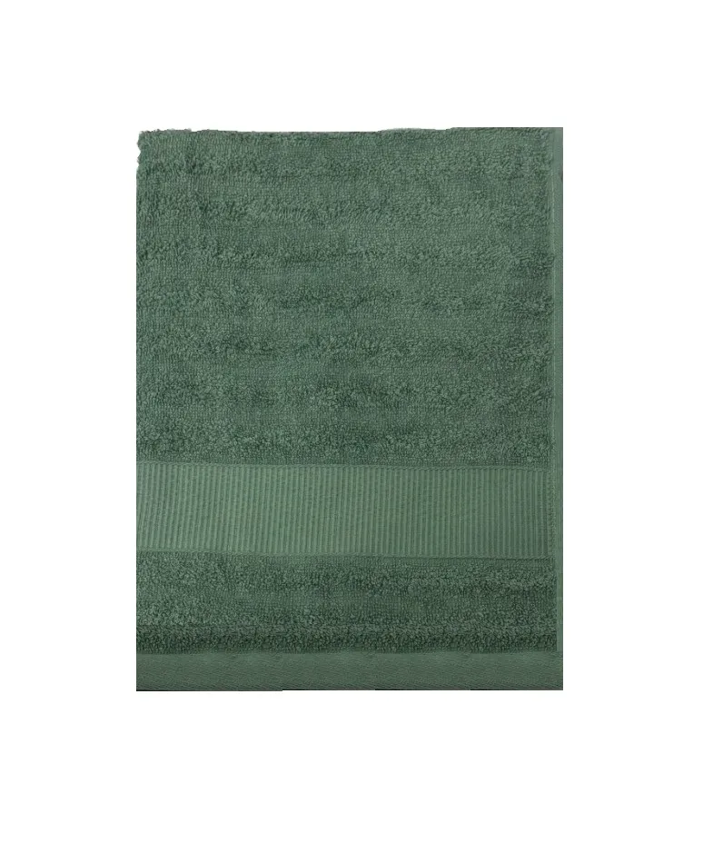 BARKAS-TEKS полотенце махровое мелек зеленый 50*90см К-104
