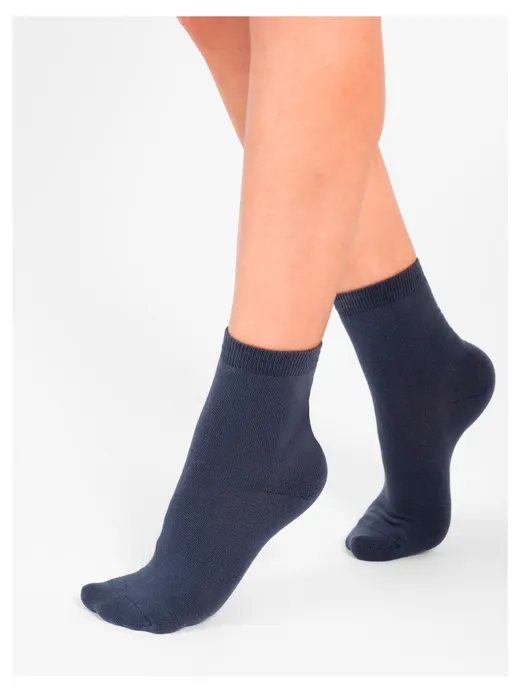 Носки детские С742 т.синий р.22-24