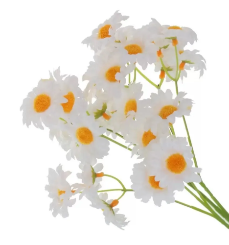 Цветок декор. ромашка 20*20*53см 756148