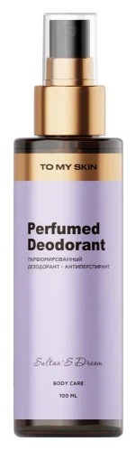 TO MY SKIN дезодорант-антиперсперант жен. sultan's dream 100мл