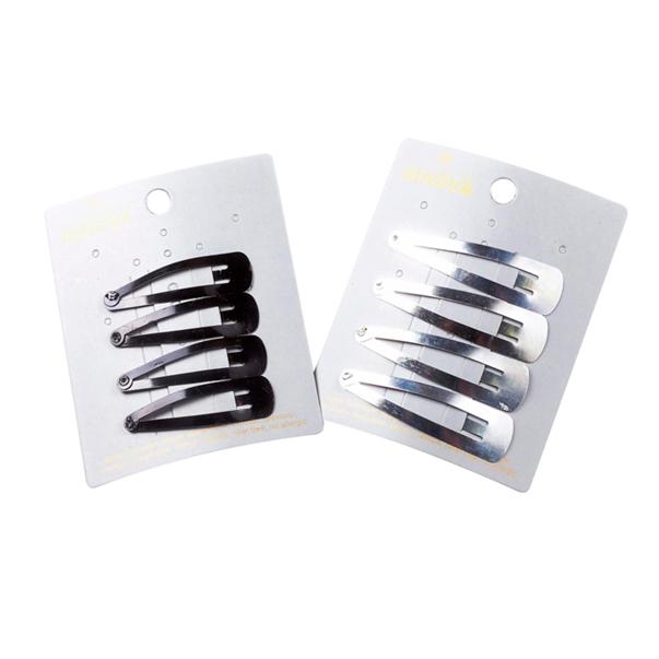 RINOVA Зажим д/волос клик-клак CLASSIC 4 шт, (20) 500039                                           