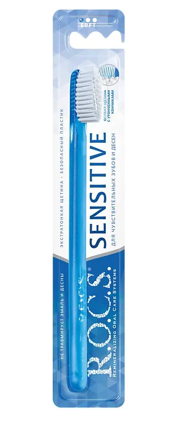 ROCS щетка зубная sensitive мягкая