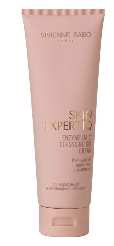 VIVIENNE SABO крем-гель очищающий с энзимами skin expertiq 120мл