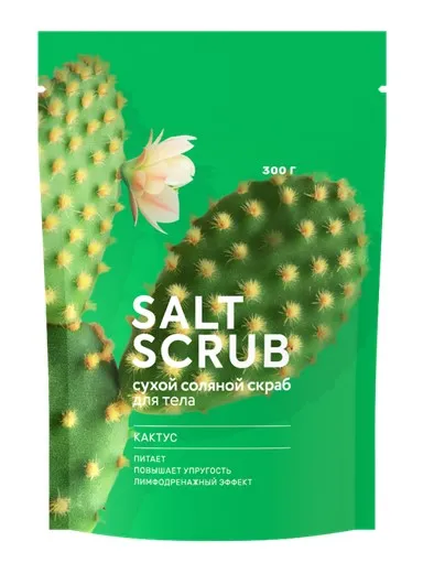 FABRIK COSMETOLOGY скраб д/тела сухой соляной кактус 250г