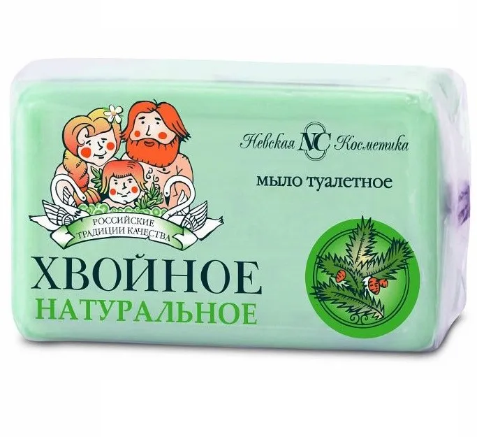 НЕВСКАЯ КОСМЕТИКА мыло туалетное хвойное 140г а16082