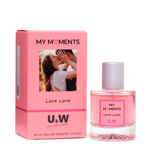 MY MOMENTS туалетная вода д/женщин love love edt 50мл