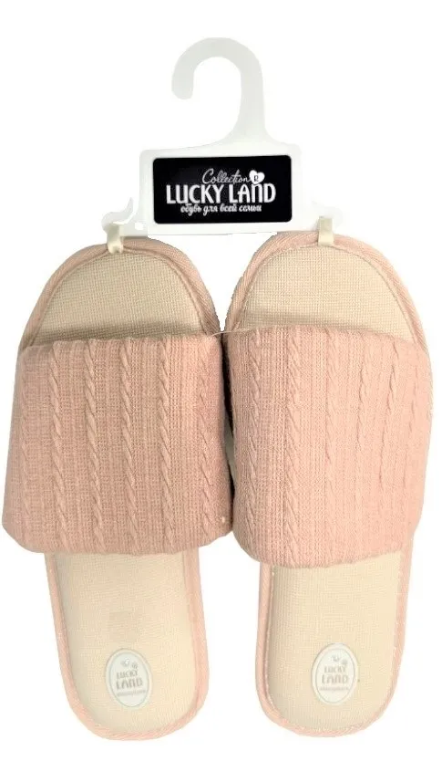 LUCKY LAND обувь домашняя женская пантолеты 4949 W-CH-O р.40
