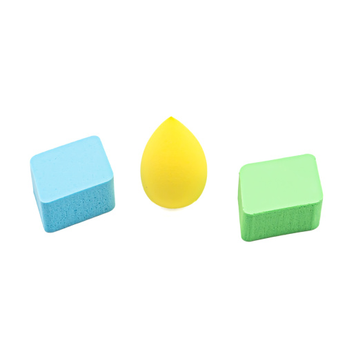 Набор спонжей для нанесения макияжа 2шт+1 в подарок Мордочка EL231106029