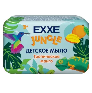 EXXE мыло туалетное детское джунгли тропическое манго 90 г_