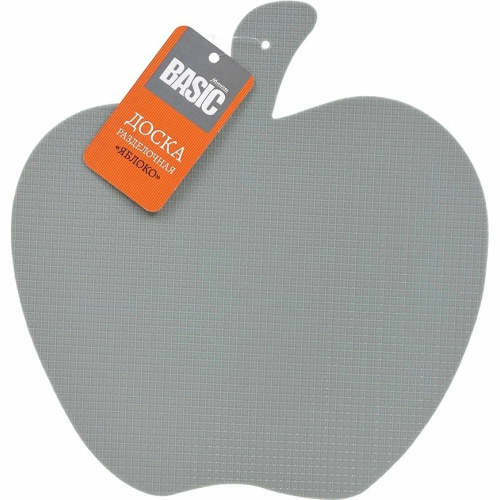 MARMITON доска разделочная basic пластиковая яблоко 26*25*0,2см