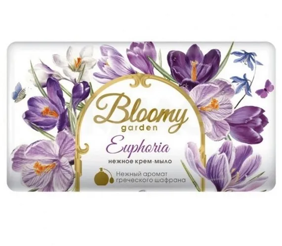 ВЕСНА Bloomy Garden крем-мыло туалетное euphoria 90г