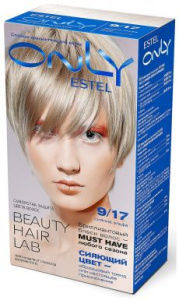 ESTEL ONLY стойкая краска д/волос т.9.17 блондин пепельно-коричневый