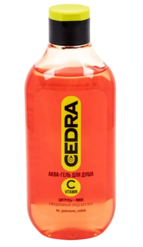 CEDRA гель д/душа цитрусы-пионы 300мл