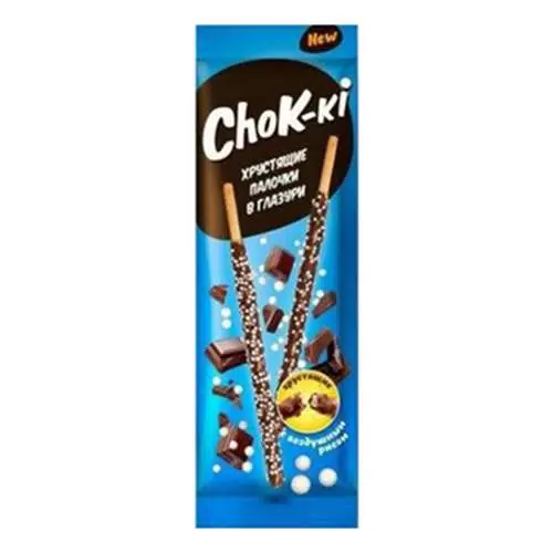 CHOK-KI соломка в глазури с воздушным рисом 40г/5