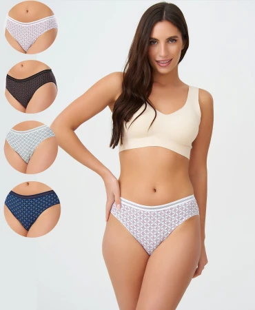 CHERRY GIRL трусы слипы женские 61544 разноцветный р.S