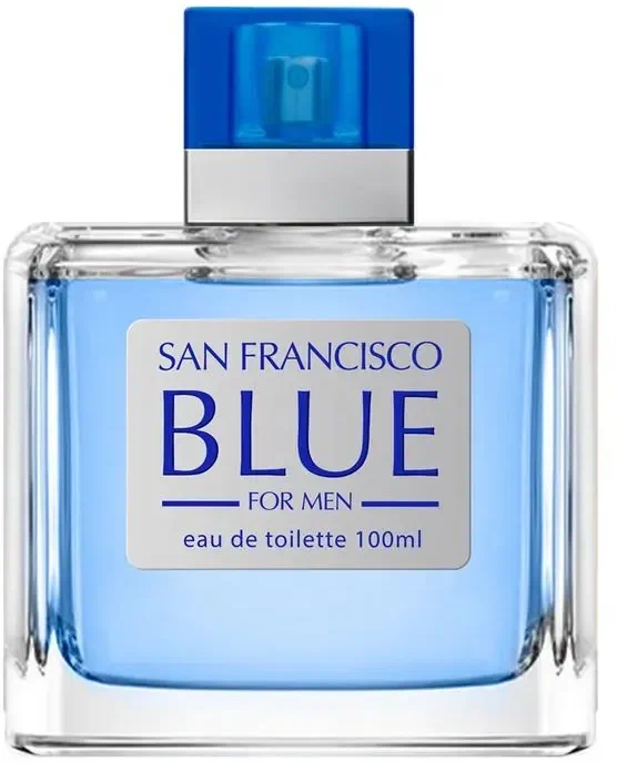 REAL MEN SAN FRANCISCO туалетная вода д/мужчин blue 100мл
