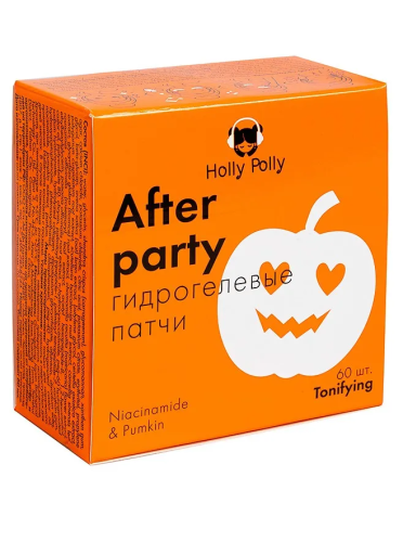 HOLLY POLLY патчи д/глаз гидрогелевые after party против темных кругов 60шт