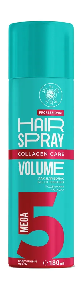 MI-RI-NE лак д/волос мегасильной фиксации воздушный объем 180мл