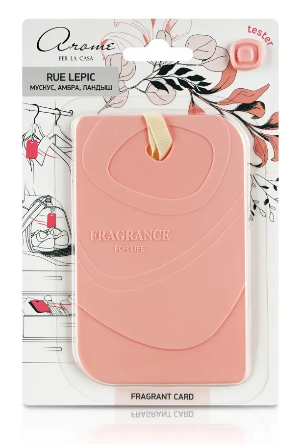 АЕР Fragrant Card ароматизатор д/дома rue lepic