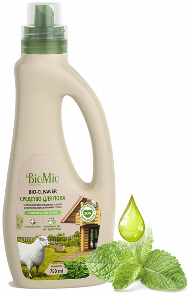 BIOMIO Eco-friendly эко-средство д/пола 750мл