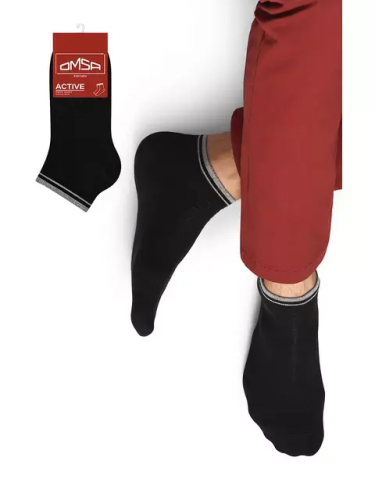 OMSA носки мужские актив 105 nero р.45-47