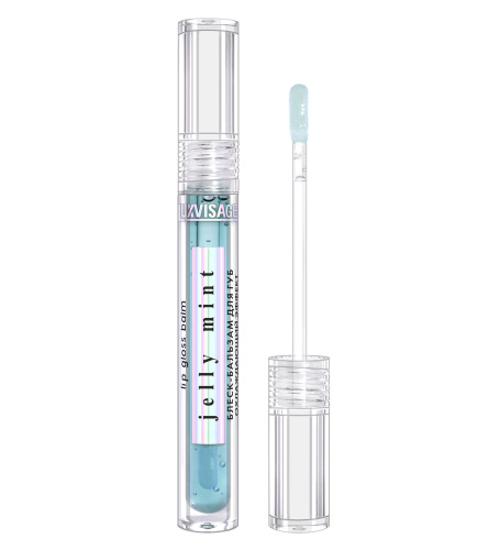 LUXVISAGE блеск-бальзам д/губ jelly mint охлаждающий эффект