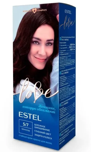 ESTEL LOVE крем-краска д/волос т.5.7 шоколад в4699