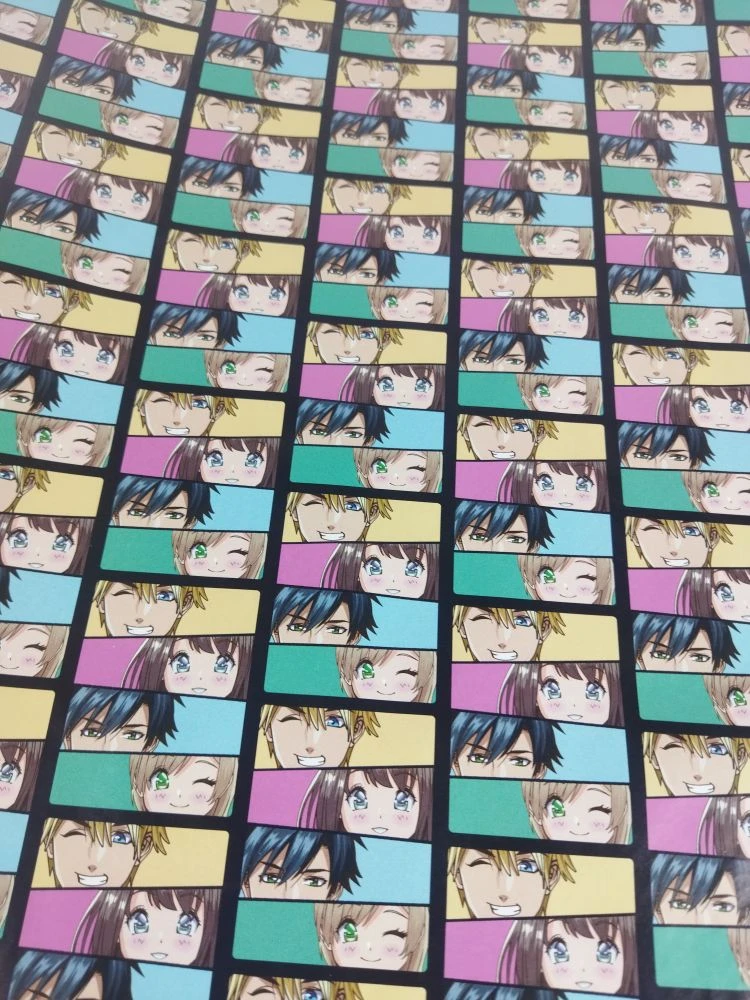 Бумага упаковочная 100*70см аниме 91599