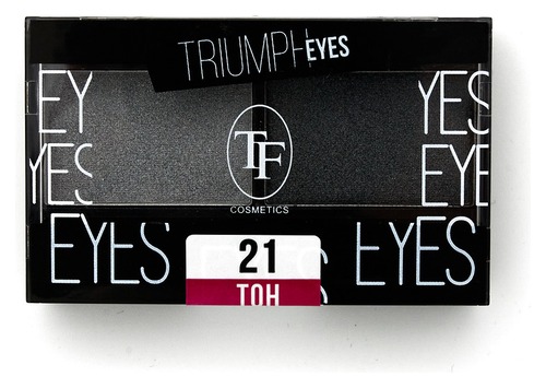 TRIUMPH тени д/век двухцветные cte33, тон 21