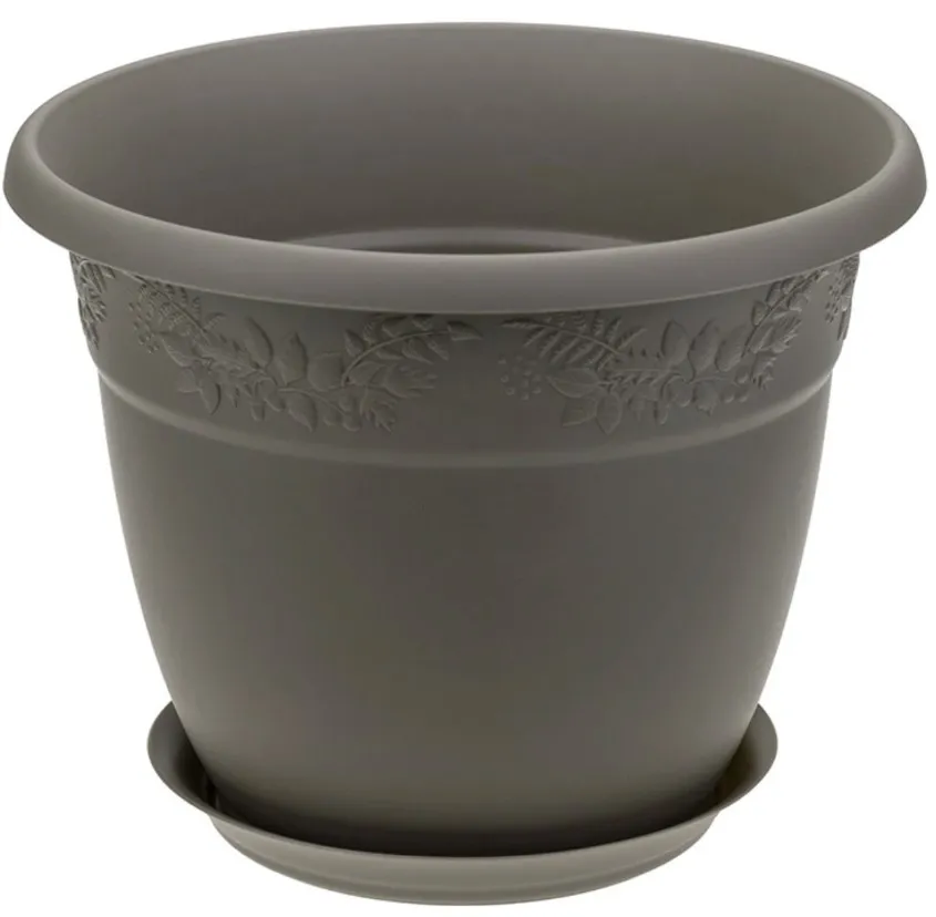Кашпо рябина цв.французский серый с/п 3,6л М3055/24