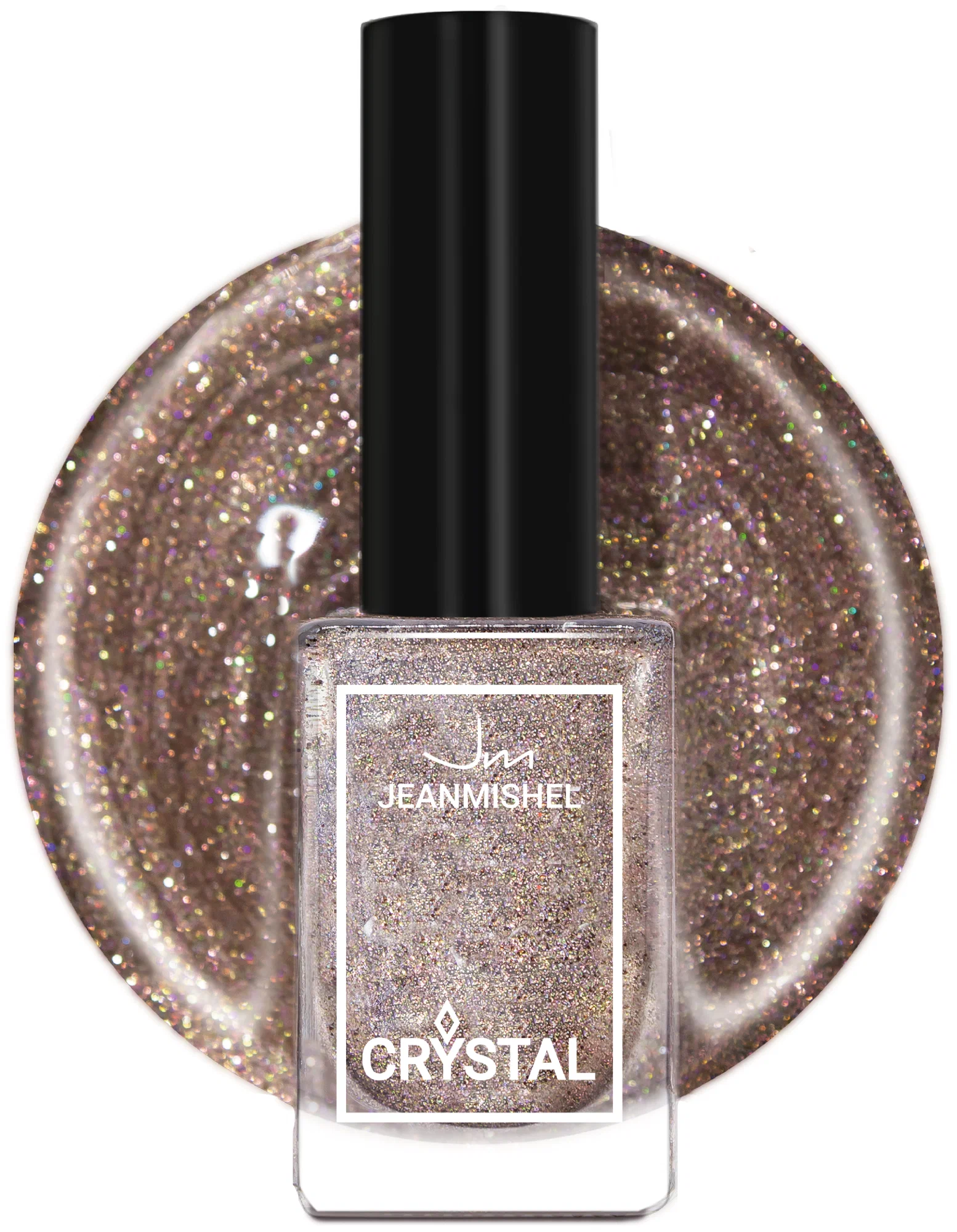 JEANMISHEL лак д/ногтей crystal с голографическим эффектом тон 714 6мл