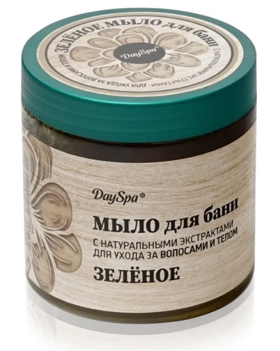 DAY SPA мыло д/бани зеленое 500мл