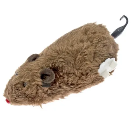 WOGY игрушка д/кошек мышка с заводным механизмом 2024-1157