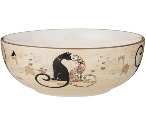 AGNESS Парижские коты салатник 800мл 358-1745