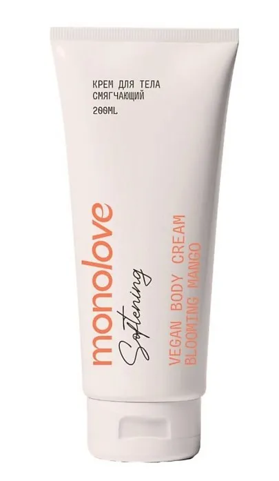 MONOLOVE крем д/тела смягчающий vegan blooming mango 200мл